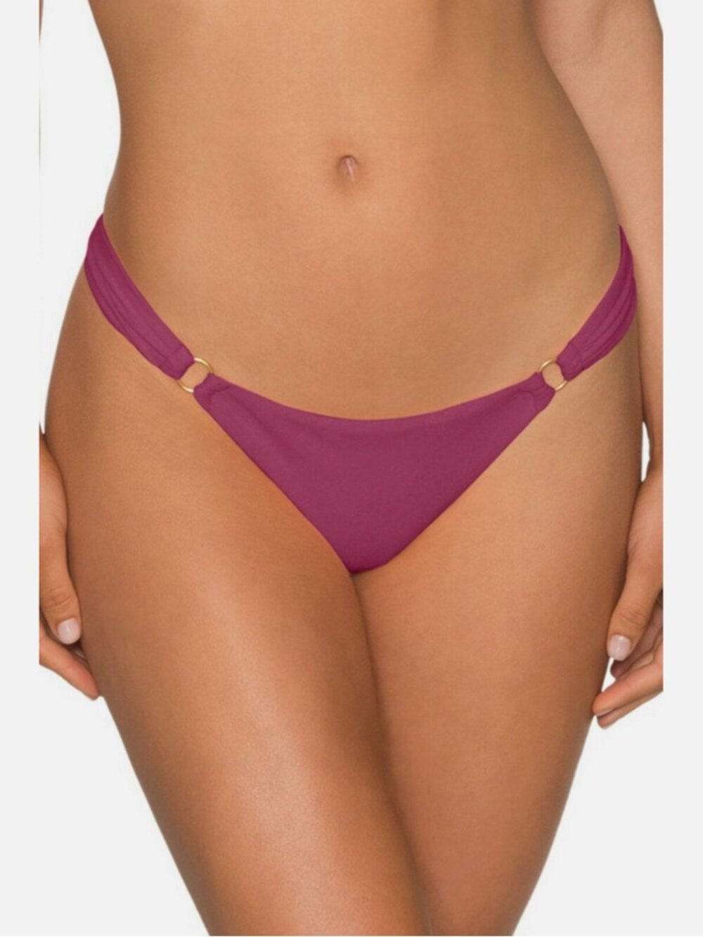 B Swim Beach Break Ring Side Brazilian Bikini Bottom